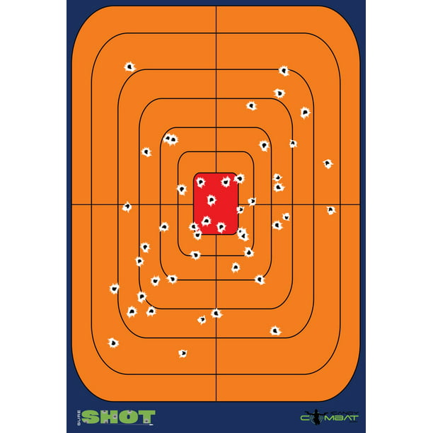 25 Packs 12''  Burst Bullseye adhesive splatter targets adjust your gun sight